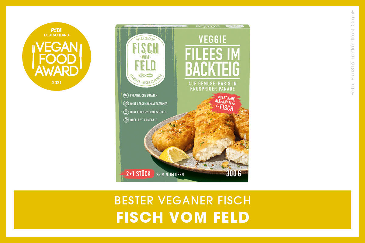 Vegan Food Award Gewinner Fisch vom Feld