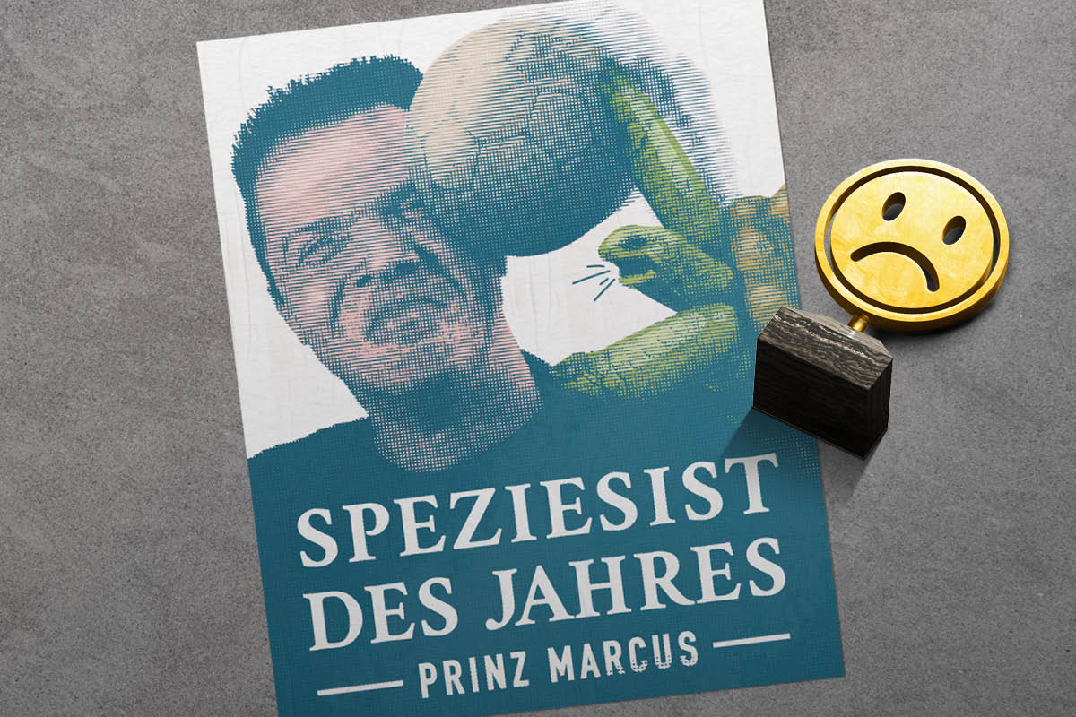 Speziesismus des Jahres Gewinner Prinz Marcus