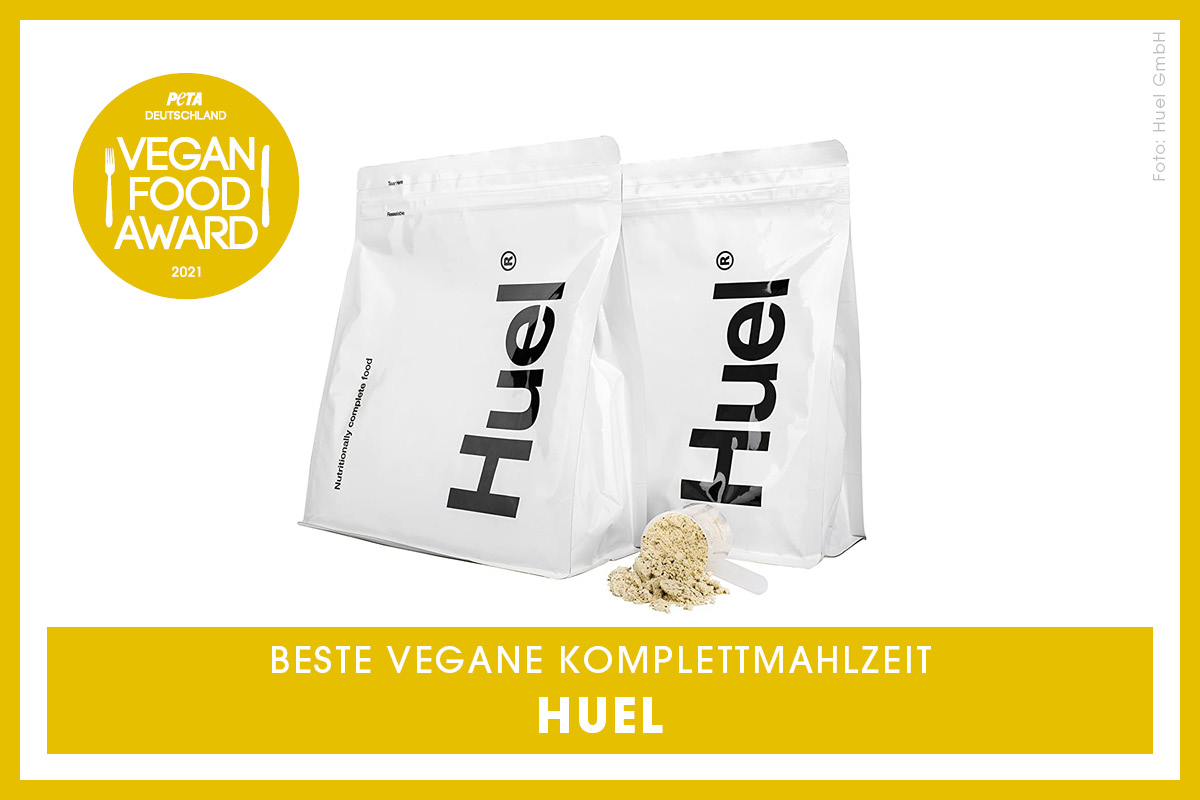 Vegan Food Award Gewinner Huel