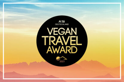 PETA Vegan Travel Award Logo