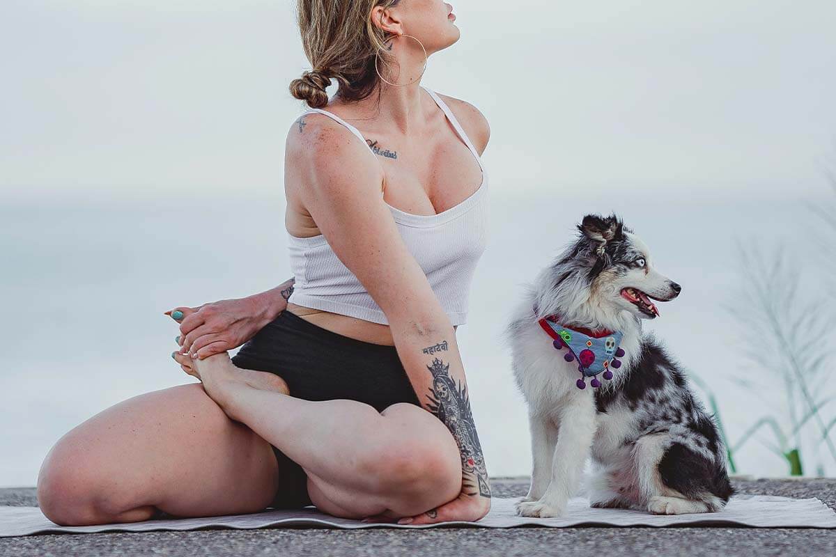 Neuer „Trend“ Puppy Yoga: Keine Entspannung für Welpen